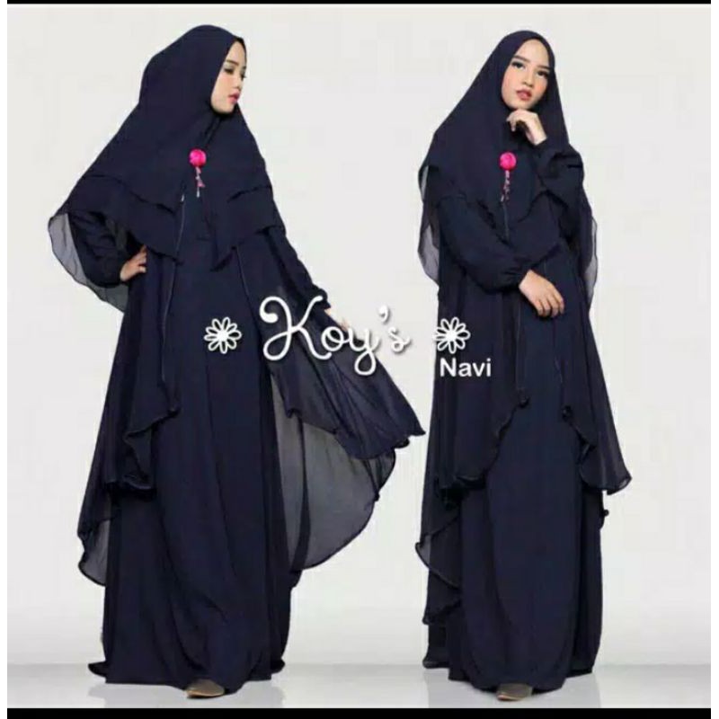 baju gamis 2021 model KOy ,model gamis untuk remaja dan wedding dress, model baju gamis terbaru.