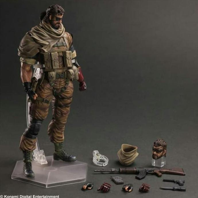 play arts venom snake action figure kai KWS metal gear solid 5