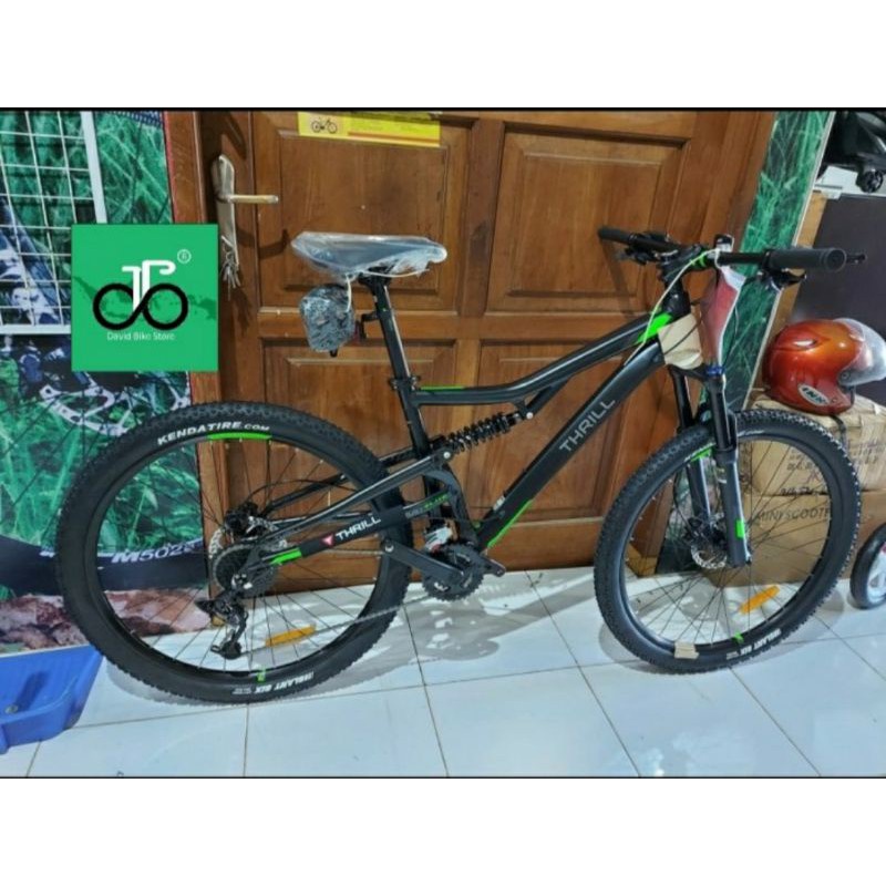 BIG PROMO Promo murah Sepeda MTB 27.5" Thrill Oust ELITE T120 TERBARU  Sepeda Murah