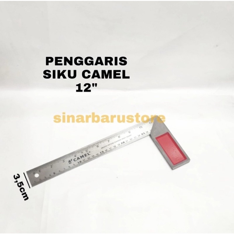 

Penggaris Siku Meter Tebal Camel 12