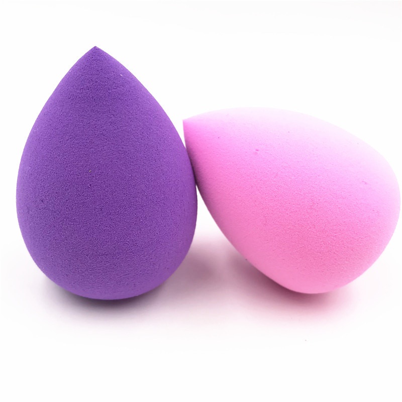 Beauty Sponge Blender Teardrop / Make Up Tools / Spons Blender/ Spons Foundation Pembersih Waterdrop Makeup Blender Sponge Cosmetic Puff Super Soft Facial Flawless Powder Cream Cosmetic Puff Foundation Make Up