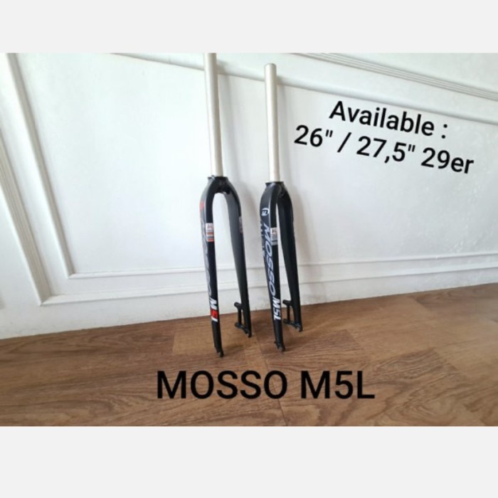 Fork MOSSO Rigid M5-L Garpu Sepeda Mosso Aluminium