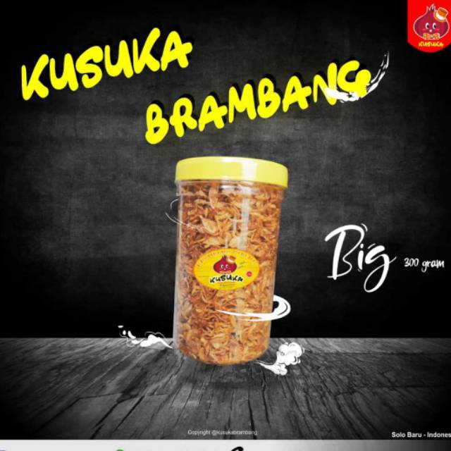 

(TEKSTUR LEBIH RENYAH) Brambang Goreng KUSUKA / Berat 300gram / Tanpa Tepung & Pengawet / Rasa Original