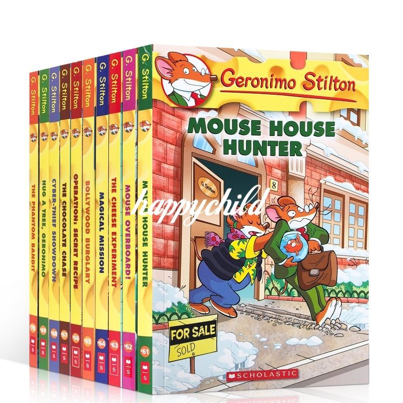 Newest 1-80 Geronimo Stilton/color page/full color/paling murah/buku anak/happychild