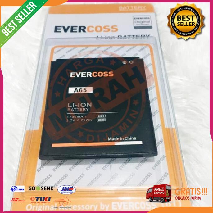 Acc Hp Baterai Evercoss A65 Android One X 1700Mah Original