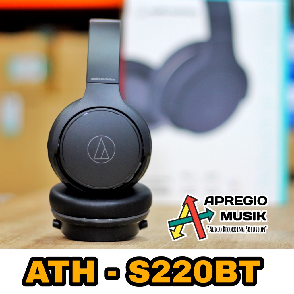 Audio Technica ATH S220BT S220 BT Bluetooth Headphones Headset