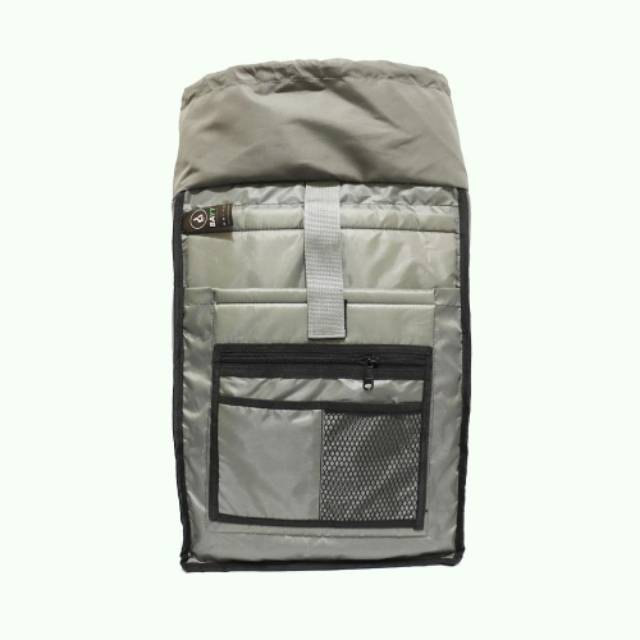 BAYT | Ghalib grey backpack tas ransel