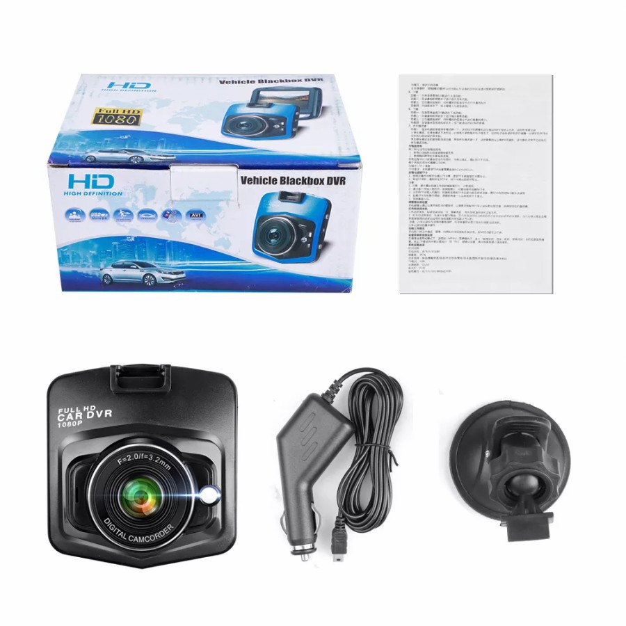 NA - Kamera Mobil Night Vision Layar 2,4in DVR Car Camera HD 630