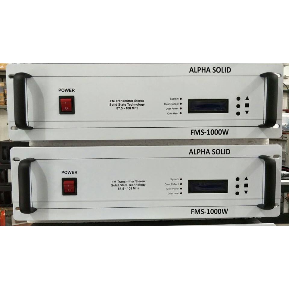 Pemancar FM 1000 watt 87.5 - 108 Mhz Sertifikat Postel