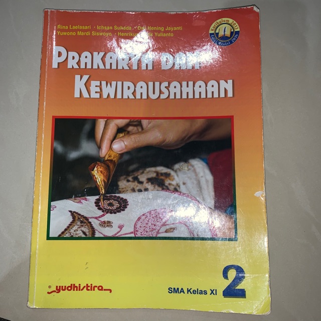 Buku Prakarya dan Kewirausahaan (PKWU) Kelas 11/Kelas XI Yudhistira