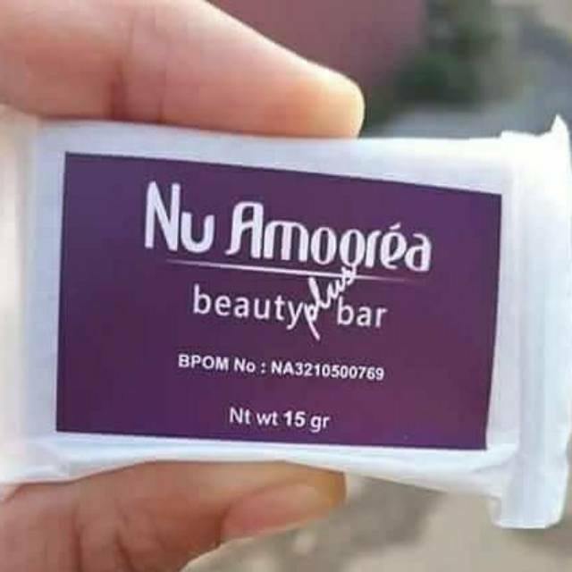 ( BISA COD) NU AMOOREA BEAUTY PLUS BAR  /sabun nu amoorea /beauty plus bar
