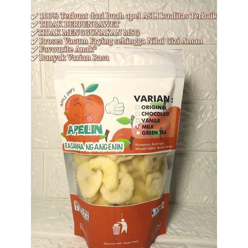 

APELIN / KERIPIK APEL VARIAN RASA