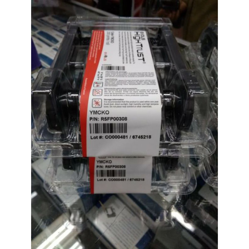 Ribbon Evolis Primacy Color 308 - YMCKO - 200 Image PN: R5FP00308