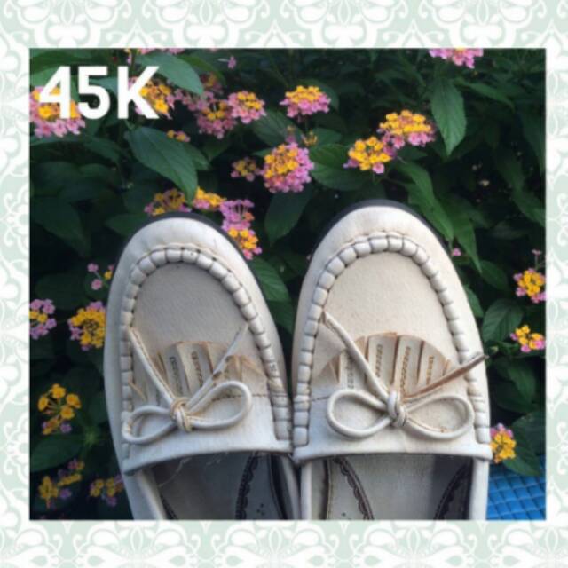 Preloved sepatu homyped (cream)