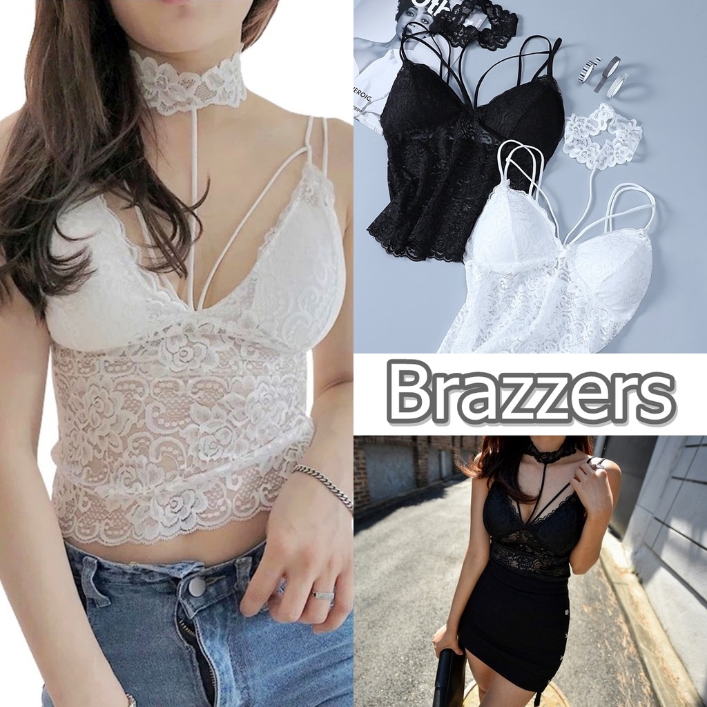 Tangtop Tengtop Bra Tali Leher Cocok Pakai Baju Outer Dalaman Blazer Blezer Untuk Pesta Clubbing Wan