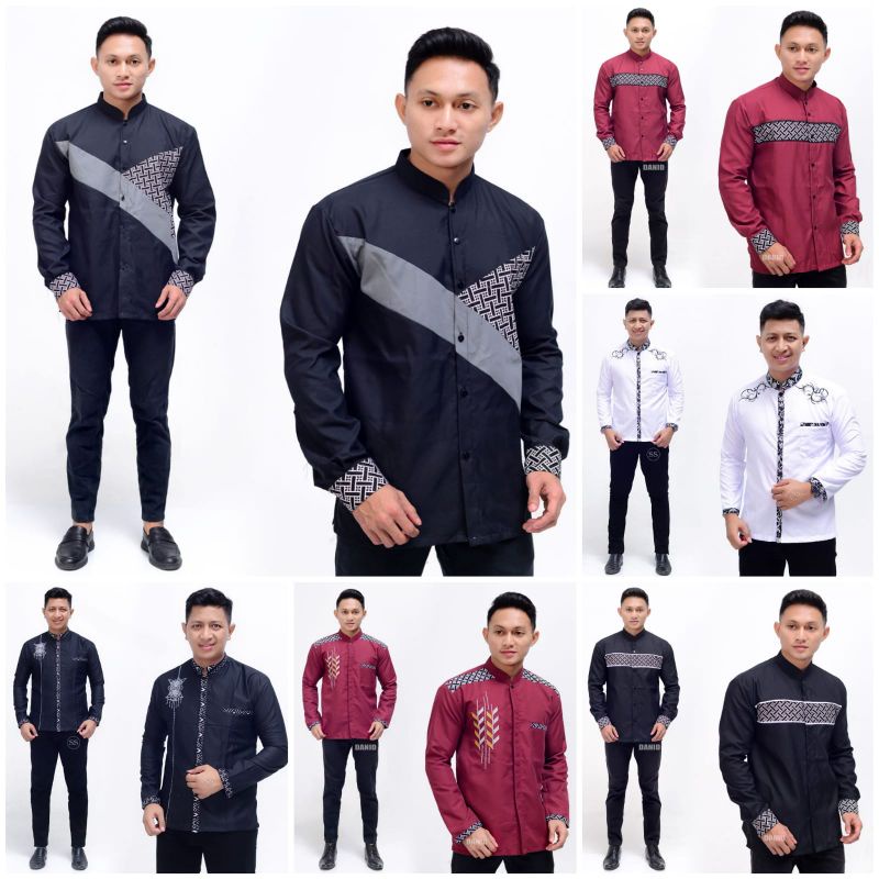 Koko Gus Azmi syubbanul muslimin Koko yanluq azzahir Koko baju pecinta sholawat seragam batik