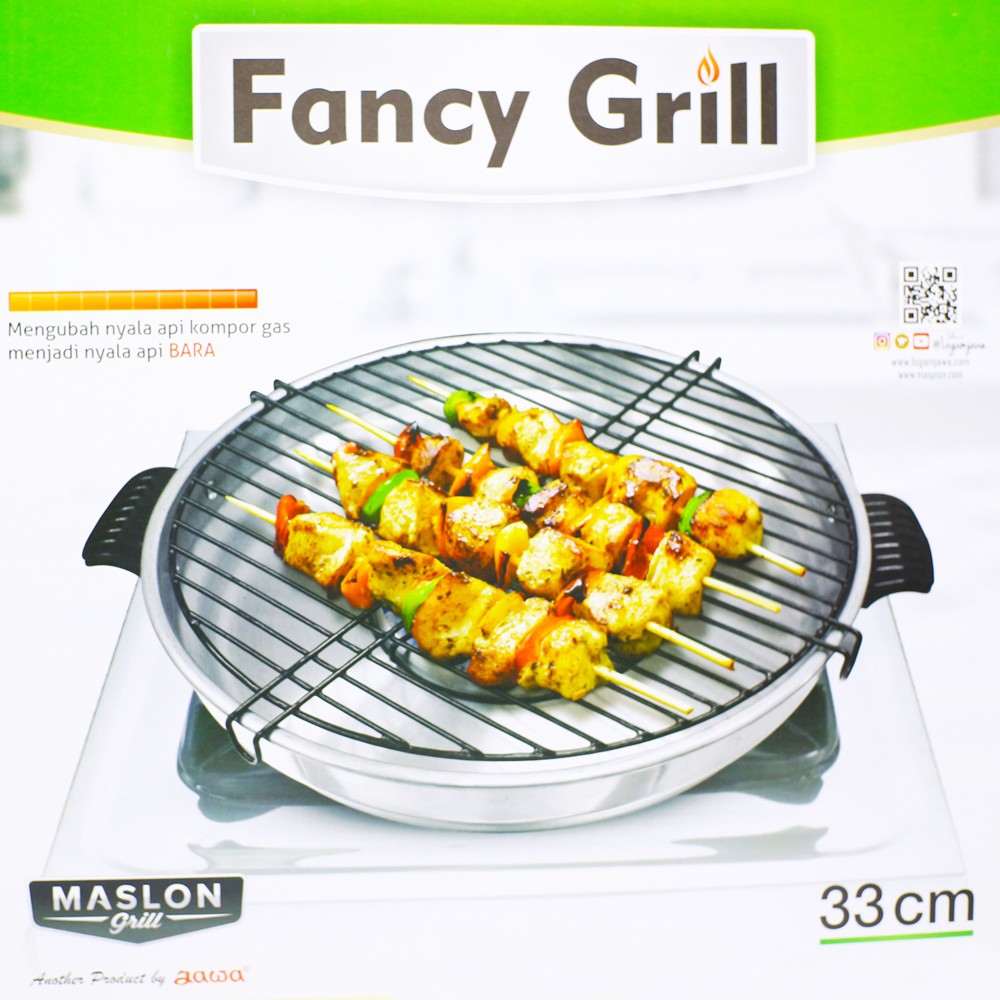 Alat panggangan Maspion Panggangan Fancy Grill 33 cm