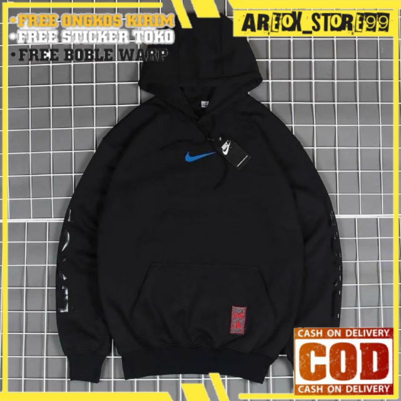 Jaket Hoodie Nike Import Casual Pria Fashion Pakaian Pria Bahan lembut