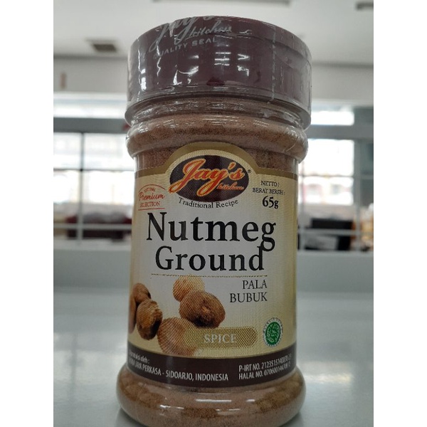 

Jays Nutmeg Ground 56gr/Jay's Nutmeg Ground/Pala Bubuk 56gr