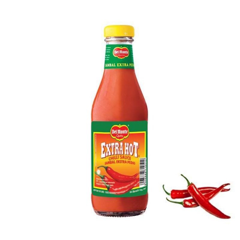 

saos sambel delmonte botol 340ml