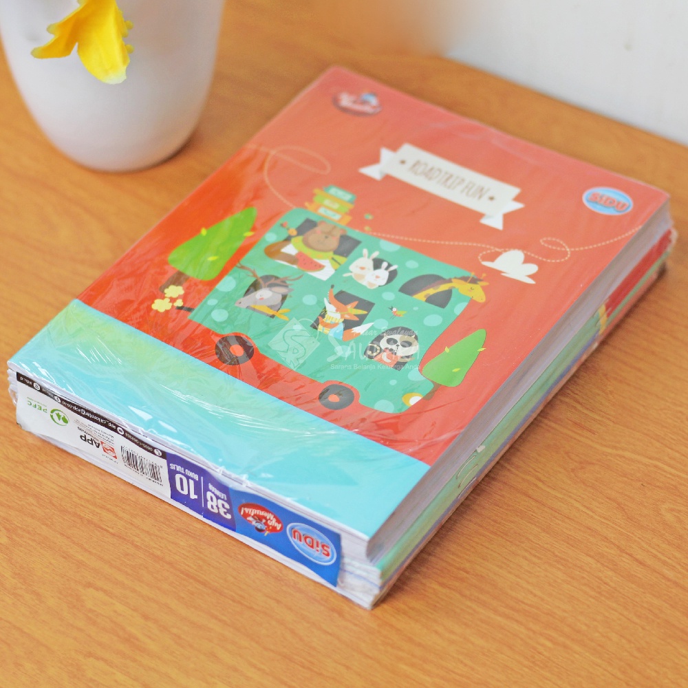 

Buku Tulis SIDU isi 38 Lembar Isi 10 - Buku Sinar Dunia Ori - Buku Sekolah 1 Pack Termurah