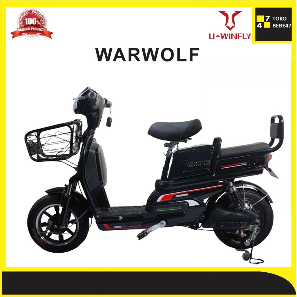 SEPEDA LISTRIK UWINFLY WARWOLF U WINFLY WARWOLF NEW