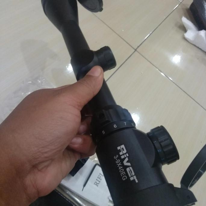 Teleskope River Tutup Flip 3-9X40 ,Cocok Buat Pcp Marauder The Best