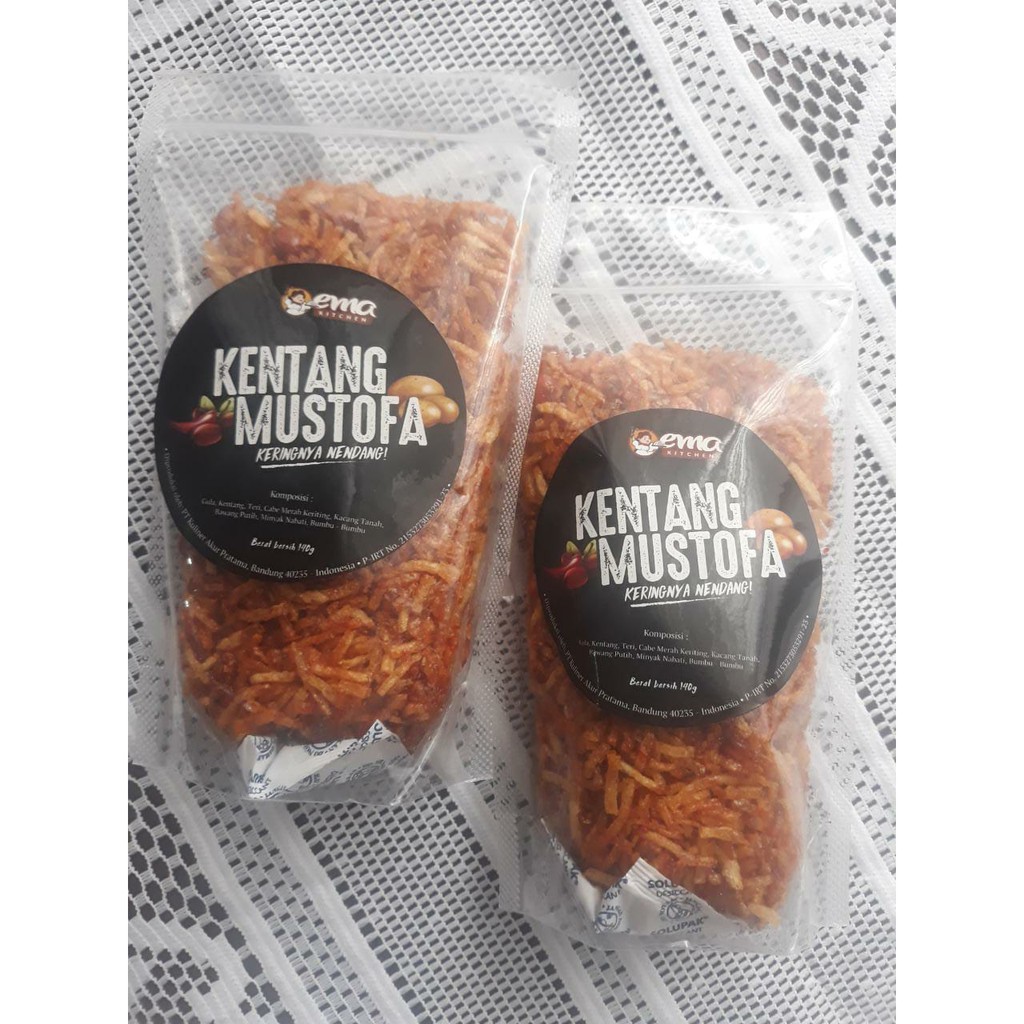 

KENTANG KACANG TERI KERING MUSTOFA 140 Gram