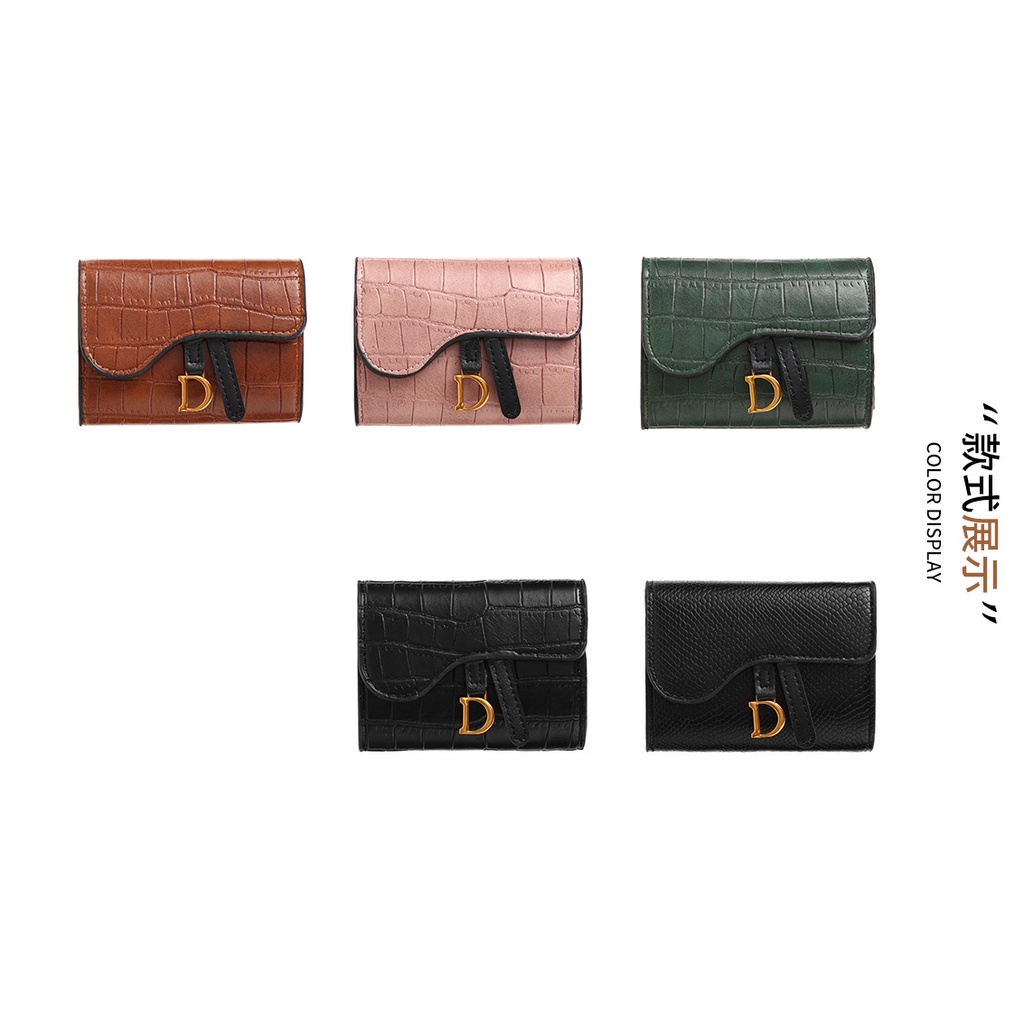 Tas kartu mewah ringan, slot multi-kartu kompak, dompet desain yang indah BAO021