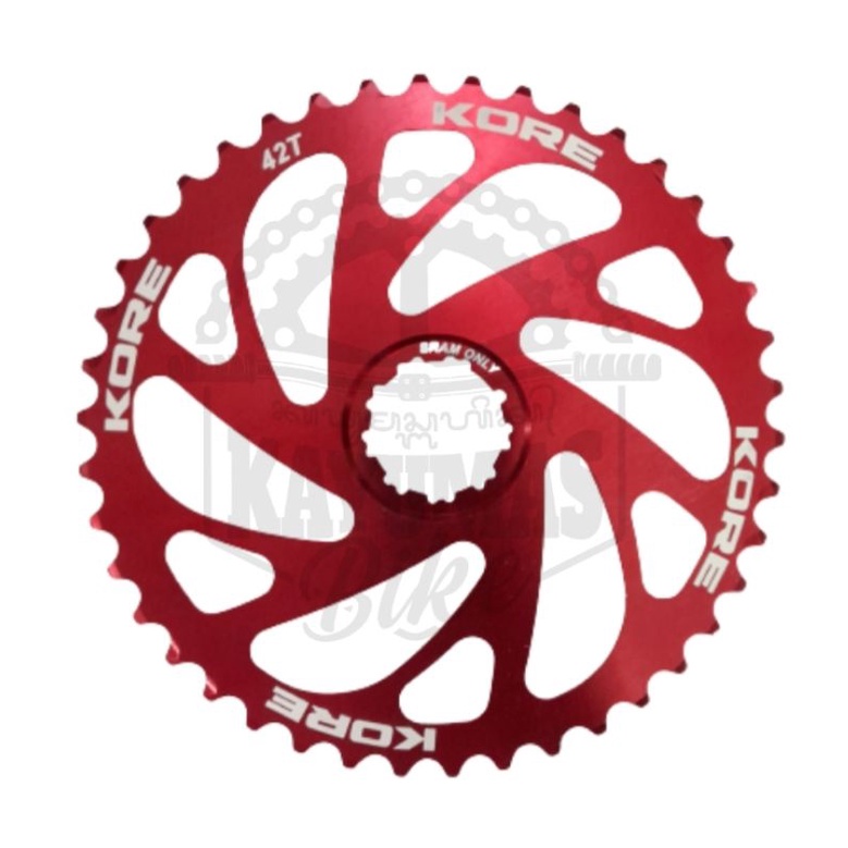 GIANT COG / MEGA RANGE KORE FOR SHIMANO 42T