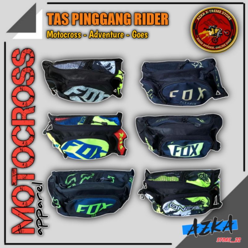 TAS PINGGANG RIDERS MOTOCROSS TRAIL ADVENTURE