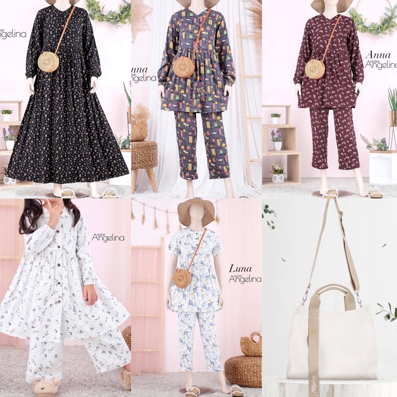 ATELIER ANGELINA SARAH BELLA DIANA DRESS LITTLE LUNA ANNA