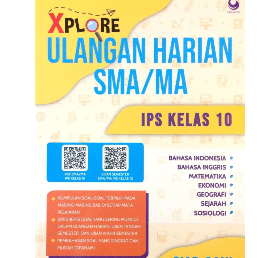 XPLORE ULANGAN HARIAN SMA / MA IPS KELAS 10-2