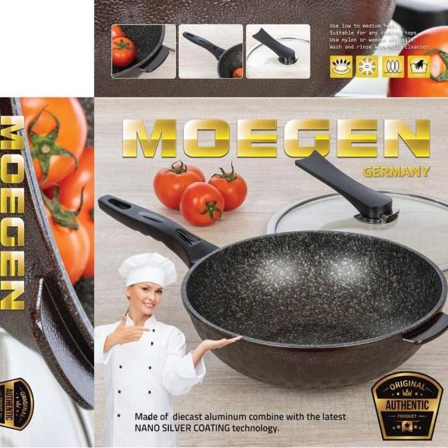 ➥ MOEGEN GERMANY Panci Wajan Marble Wok PAN ⅍