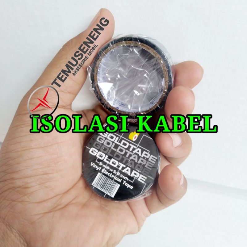 Isolasi Kabel Hitam Plester Solasi Isolatip