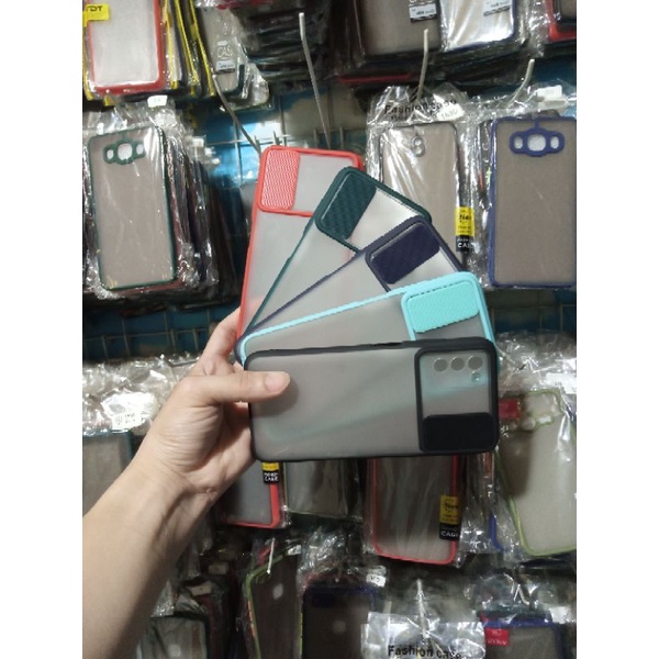 Samsung A03S case bumper slide kamera