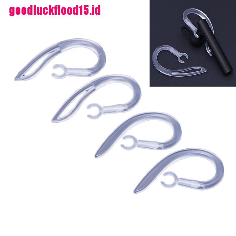 {LUCKID}5/6/7/8/9/10mm Clear Bluetooth Earphone Silicone Earbud Ear hook Loop Clips