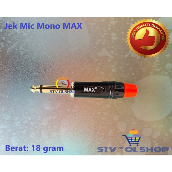 Jek mic mono MAX / jack akay momo MAX