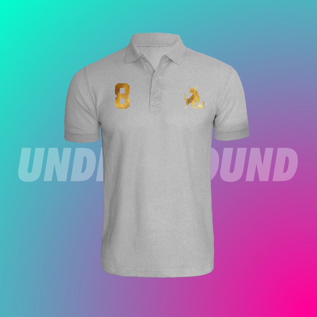 CNY LIMITED EDITION 08 GOLDEN OX POLO 100% COTTON TSHIRT BAJU MEN / WOMEN / UNISEX