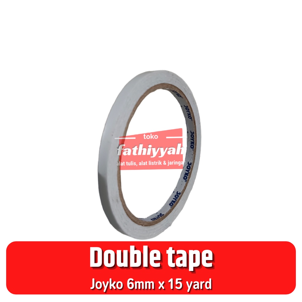 

double tape joyko 6mm x 15 yard