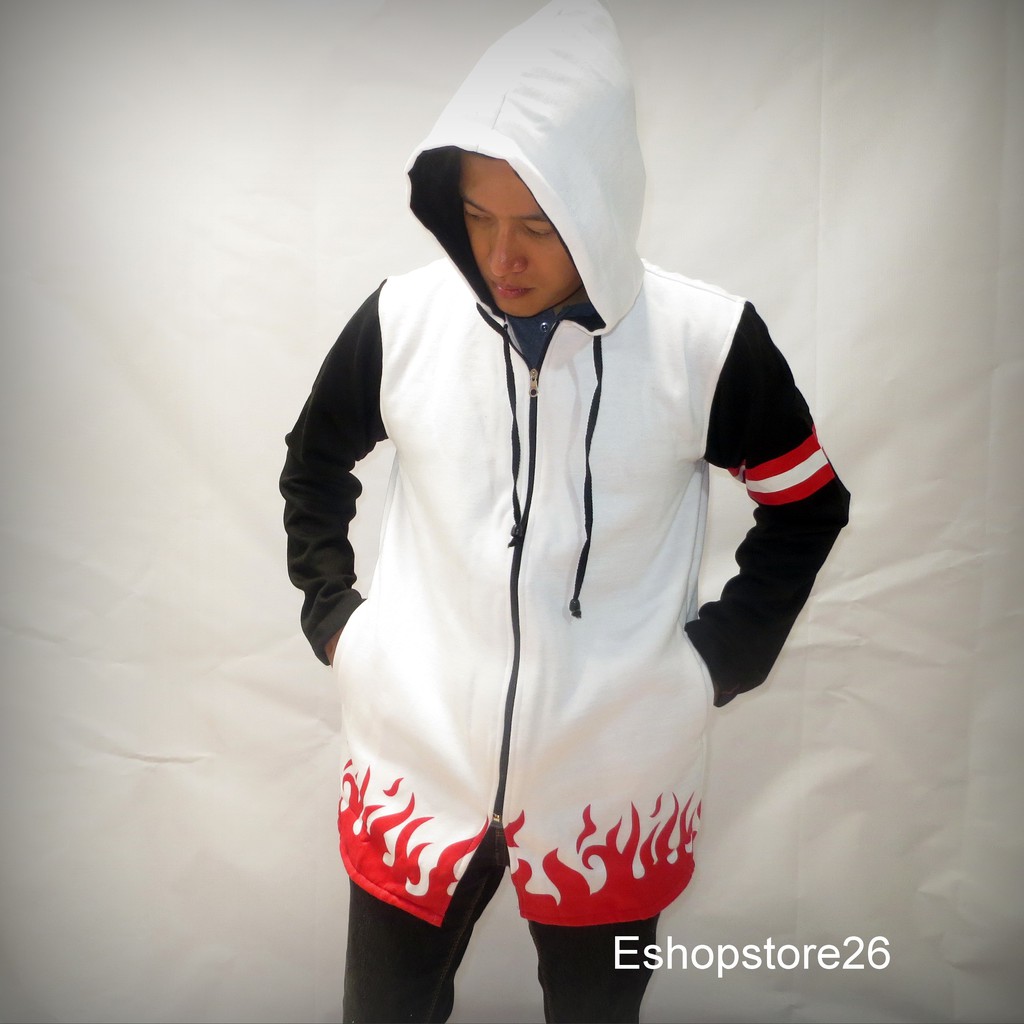 Jaket Naruto Anbu Jaket Jubah Hoodie Anime Naruto Anbu Hitam