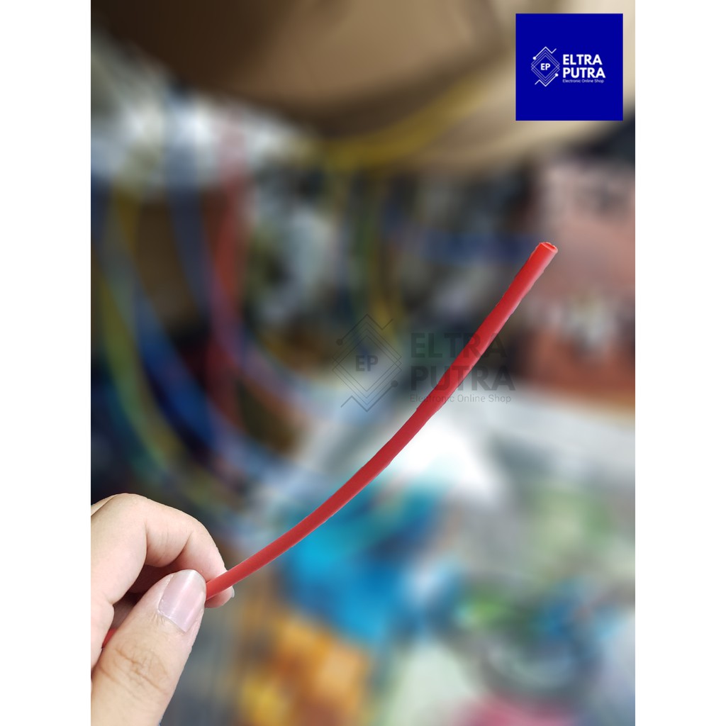 HEATSHRINK 3mm Warna Warni LENGKAP Ecer, Selongsong Selang Bakar ISOLASI BAKAR (1 Meter)