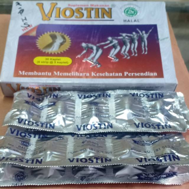 

VIOSTIN HALAL merupakan nutrisi tulang rawan sendi dengan sertifikat halal dari MUI