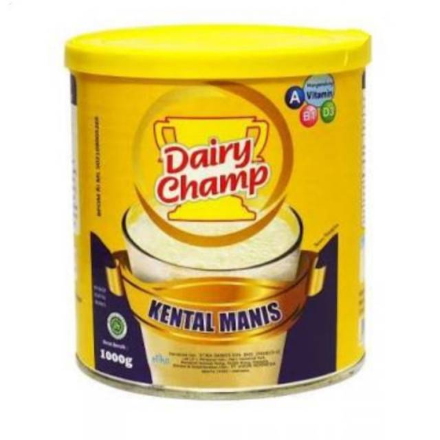 

Dairy Champ Susu kental Manis 1kg