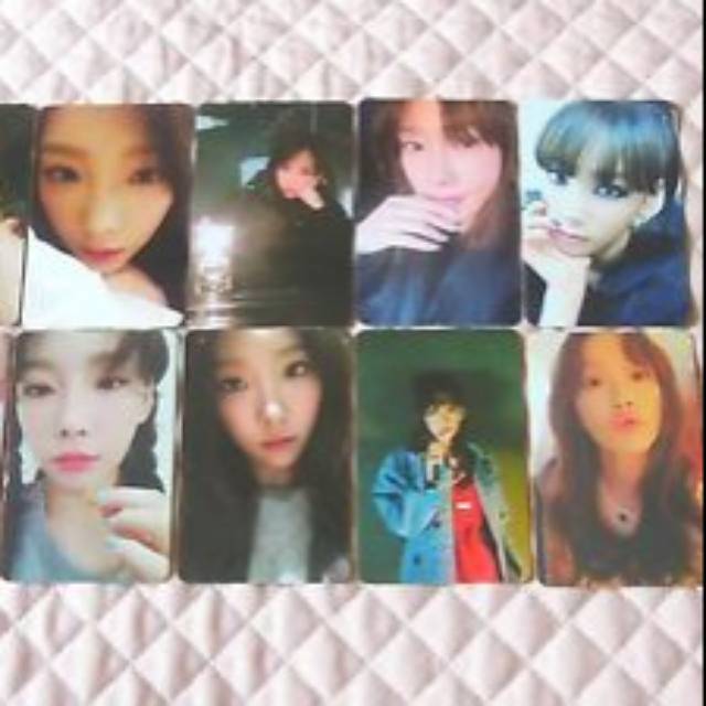 Girls' Generation (SNSD) TAEYEON Official Photocards/PC (I, WHY, My Voice)