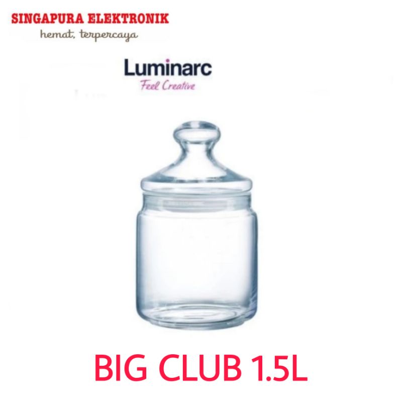 Luminarc Big Club 1.5L/Toples Kaca