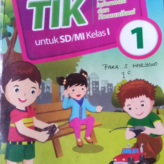 buku second kelas 1 TIK  SD KTSP 2006 PENERBIT ERLANGGA