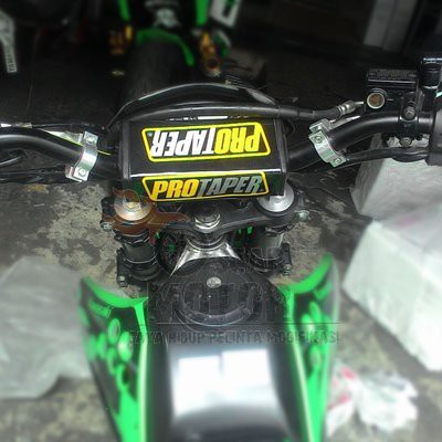 Barpad Fatbar Busa Stabilizer Stang Kotak Protaper Busa Pelindung dada Motor Trail Cross Gabus Stang motor motor