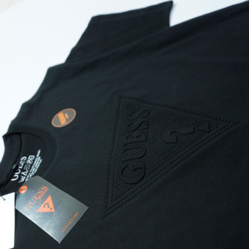 Kaos Guess Distro Premium 9469 / Kaos distro Lengan Pendek/ Kaos Embos pria / Baju Kaos