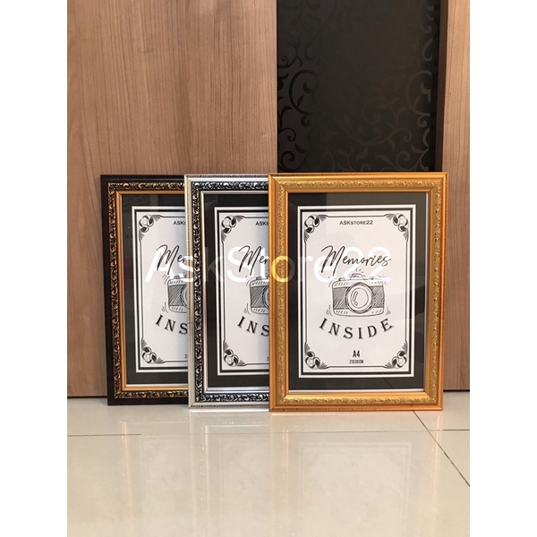 Bingkai Foto A 4 / Frame Foto / Figura A 4 IJAZAH 21 X 30